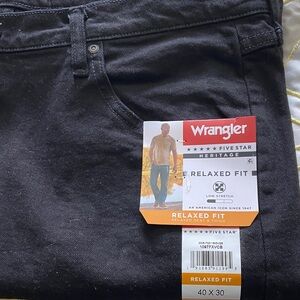 Wrangler Men's Dark Relaxed Fit Jeans